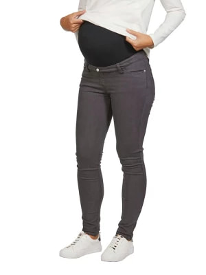 Zdjęcie produktu vertbaudet Dżinsy ciążowe - Slim fit - w kolorze szarym rozmiar: 38