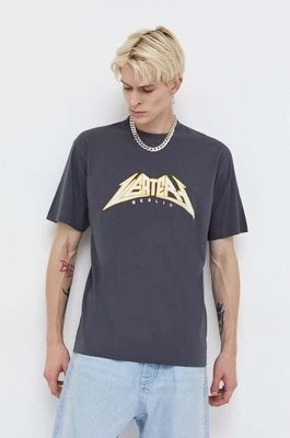 Zdjęcie produktu Vertere Berlin t-shirt bawełniany męski kolor szary z aplikacją
