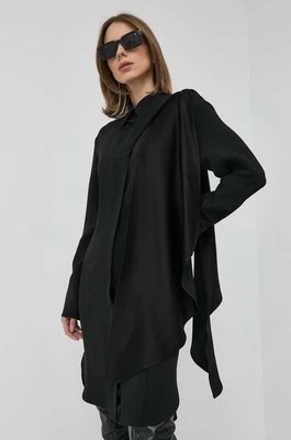Zdjęcie produktu Victoria Beckham sukienka kolor czarny mini prosta