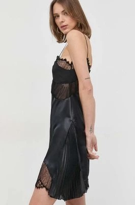 Zdjęcie produktu Victoria Beckham sukienka kolor czarny mini rozkloszowana