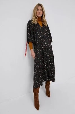 Zdjęcie produktu Victoria Victoria Beckham Sukienka kolor czarny midi oversize