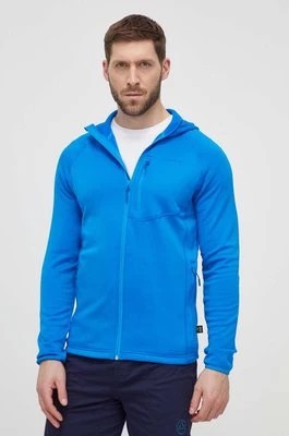 Zdjęcie produktu Viking bluza sportowa Jukon męska kolor niebieski z kapturem gładka 730/23/0909