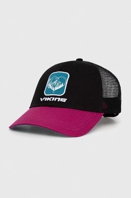 Zdjęcie produktu Viking czapka z daszkiem Terra kolor czarny z aplikacją 802/25/1994