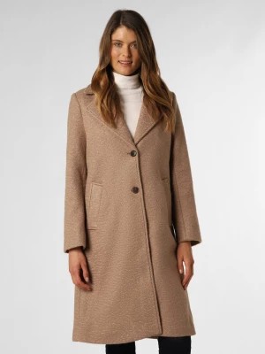 Zdjęcie produktu Vila Damski płaszcz wełniany Kobiety beżowy|brązowy jednolity,