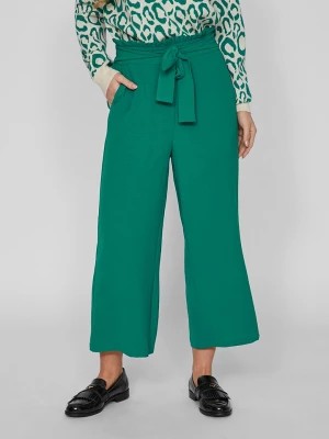 Zdjęcie produktu Vila Spodnie w kolorze zielonym rozmiar: 38
