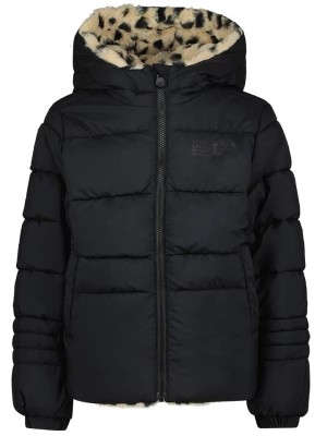 Zdjęcie produktu Vingino Dwustronna kurtka zimowa "Tarouse" w kolorze beżowo-czarnym rozmiar: 152