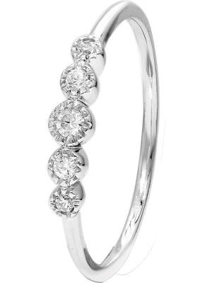 Zdjęcie produktu Vittoria Jewels Złoty pierścionek z diamentami rozmiar: 51