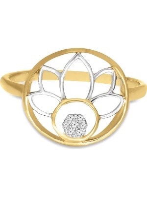 Zdjęcie produktu Vittoria Jewels Złoty pierścionek z diamentami rozmiar: 61