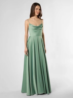 Zdjęcie produktu VM Damska sukienka wieczorowa Kobiety Sztuczne włókno zielony jednolity,