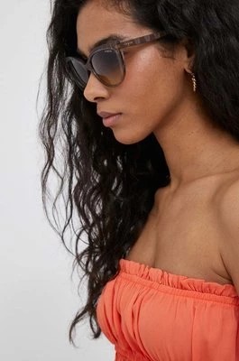 Zdjęcie produktu VOGUE okulary przeciwsłoneczne damskie kolor beżowy