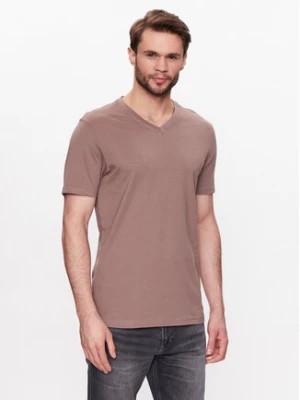 Zdjęcie produktu Volcano T-Shirt Slit M02370-S23 Brązowy Regular Fit