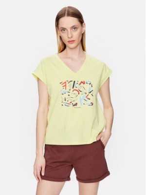 Zdjęcie produktu Volcano T-Shirt T-Abstract L02156-S23 Żółty Regular Fit