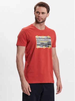 Zdjęcie produktu Volcano T-Shirt T-Surfis M02032-S23 Pomarańczowy Regular Fit