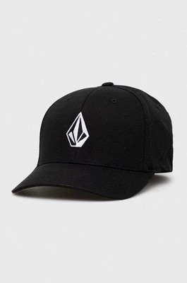 Zdjęcie produktu Volcom czapka z daszkiem kolor czarny z aplikacją