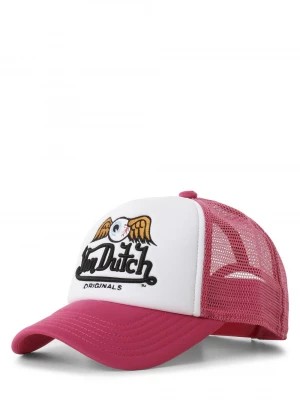 Zdjęcie produktu Von Dutch Damska czapka z daszkiem Kobiety biały|wyrazisty róż jednolity,