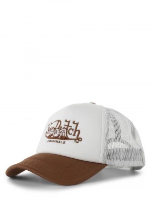 Zdjęcie produktu Von Dutch Męska czapka z daszkiem Mężczyźni brązowy|biały jednolity,