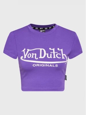 Zdjęcie produktu Von Dutch T-Shirt Arta 6230047 Fioletowy Regular Fit