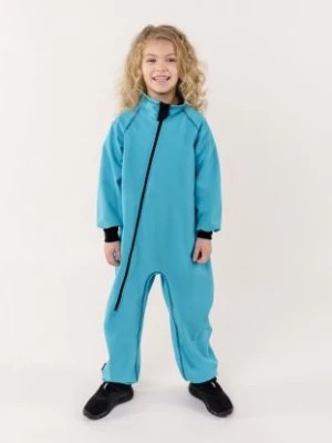 Zdjęcie produktu Waterproof Softshell Overall Comfy Ice Blue Bodysuit iELM