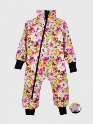 Zdjęcie produktu Waterproof Softshell Overall Comfy Orchids And Butterflies Pink Bodysuit iELM