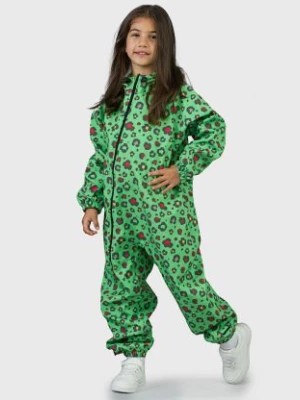 Zdjęcie produktu Waterproof Softshell Overall Comfy Leopard Green Jumpsuit iELM