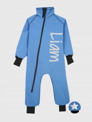 Zdjęcie produktu Waterproof Softshell Overall Comfy Sky Blue Bodysuit iELM