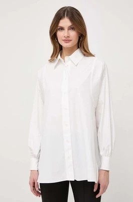 Zdjęcie produktu Weekend Max Mara koszula bawełniana damska kolor biały regular z kołnierzykiem klasycznym 2415111051600