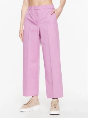 Zdjęcie produktu Weekend Max Mara Spodnie materiałowe Zircone 2351310331 Różowy Relaxed Fit