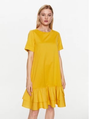 Zdjęcie produktu Weekend Max Mara Sukienka codzienna Vanna 2356210331 Żółty Regular Fit