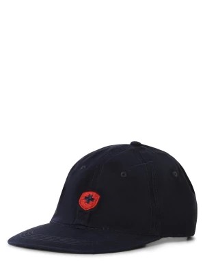 Zdjęcie produktu Wellensteyn Męska czapka z daszkiem Mężczyźni Bawełna niebieski jednolity,