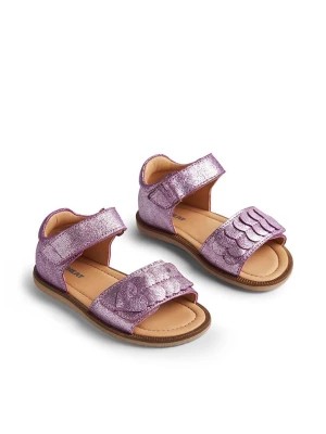 Zdjęcie produktu Wheat Skórzane sandały "Uma" w kolorze fioletowym rozmiar: 31
