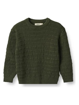 Zdjęcie produktu Wheat Sweter "Petro" w kolorze zielonym rozmiar: 140