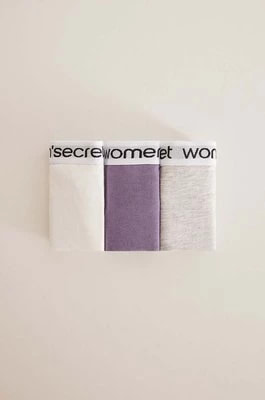 Zdjęcie produktu women'secret figi 3-pack z bawełny 4937482