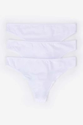 Zdjęcie produktu women'secret stringi 3-pack kolor biały