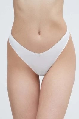 Zdjęcie produktu women'secret stringi FEMININE MICRO kolor biały z koronki 8327302