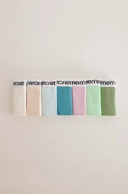 Zdjęcie produktu women'secret stringi 7-pack z bawełny 4937472