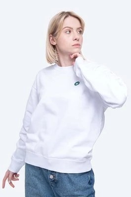 Zdjęcie produktu Wood Wood bluza bawełniana Jess damska kolor biały gładka 10002401.2424-BRIGHTW