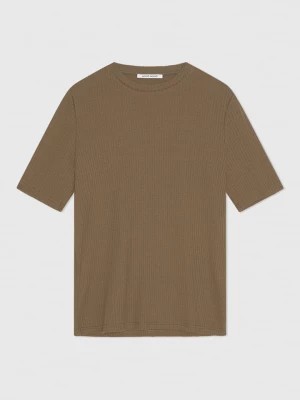 Zdjęcie produktu WOOD WOOD Koszulka "Emmy" w kolorze brązowym rozmiar: L