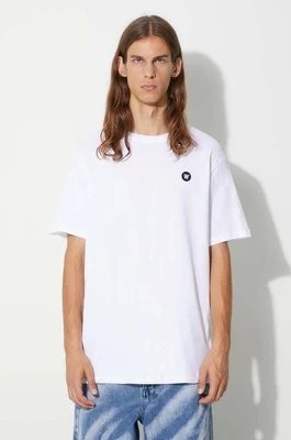Zdjęcie produktu Wood Wood t-shirt bawełniany Ace t-shirt kolor biały gładki 10005710.2222