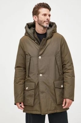 Zdjęcie produktu Woolrich kurtka puchowa męska kolor zielony zimowa CFWOOU0483MRUT0001-ABR