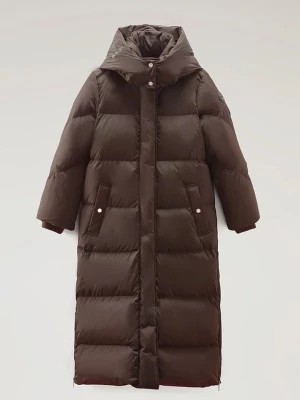 Zdjęcie produktu Woolrich Płaszcz puchowy "Aurora" w kolorze kaki rozmiar: XL