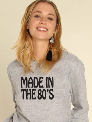 Zdjęcie produktu WOOOP Bluza "Made In The 80s" w kolorze szarym rozmiar: L
