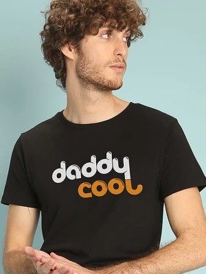 Zdjęcie produktu WOOOP Koszulka "Daddy Cool" w kolorze czarnym rozmiar: XXL