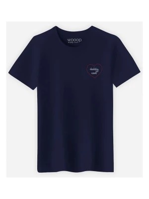Zdjęcie produktu WOOOP Koszulka "Daddy Cool" w kolorze granatowym rozmiar: XXL
