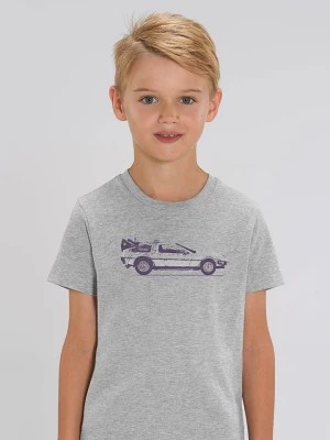 Zdjęcie produktu WOOOP Koszulka "Delorean" w kolorze szarym rozmiar: 92