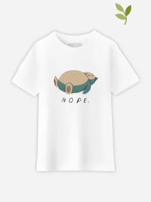 Zdjęcie produktu WOOOP Koszulka "Nope" w kolorze białym rozmiar: 104