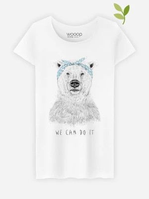 Zdjęcie produktu WOOOP Koszulka "We Can Do It" w kolorze białym rozmiar: L