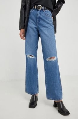 Zdjęcie produktu Wrangler jeansy bawełniane Mom Relaxed Patty damskie high waist