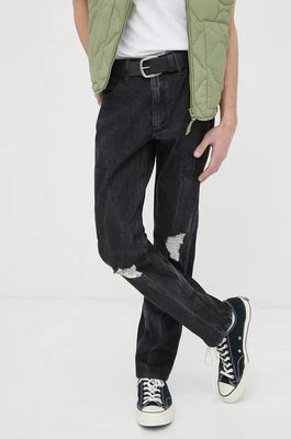 Zdjęcie produktu Wrangler jeansy Larston x Fender męskie kolor czarny