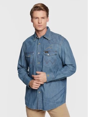 Zdjęcie produktu Wrangler Koszula jeansowa LEON BRIDGES W5M0CX31O 112328528 Niebieski Regular Fit