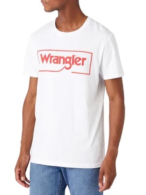 Zdjęcie produktu Wrangler Koszulka w kolorze białym rozmiar: L